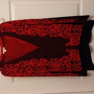 Women's Holiday Cardigan with Complimenting Tank